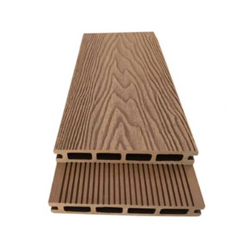 SRL-3D 145*21mm utomhuspräglat träkorn WPC-trädäck