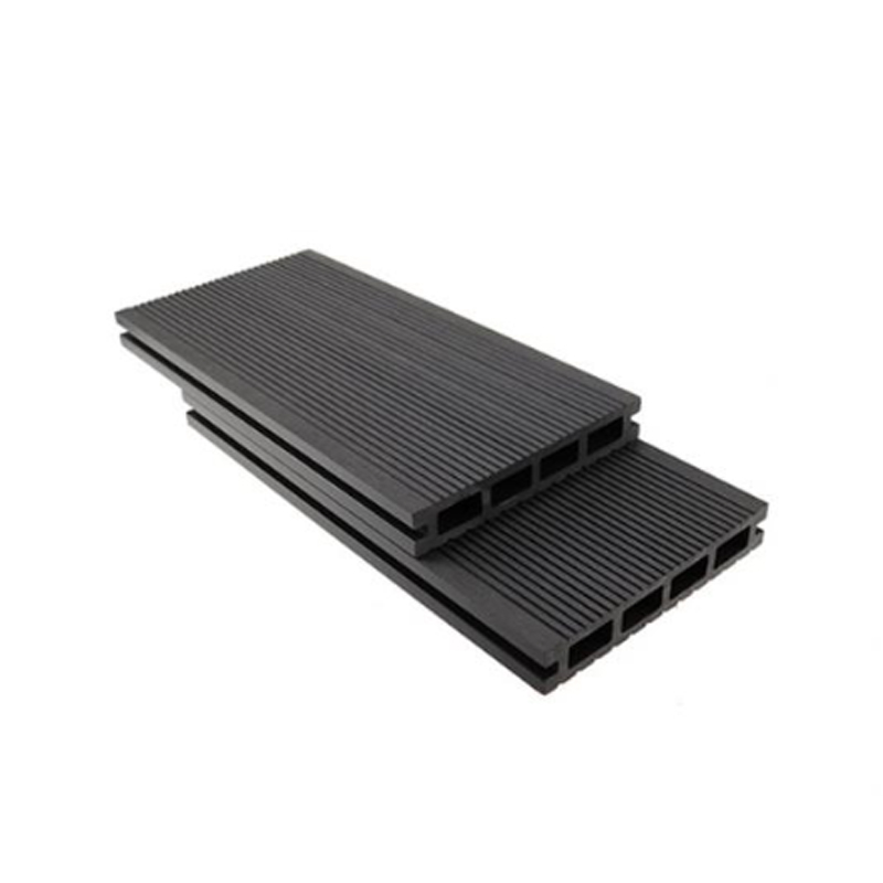 SRL-DEK 150*25mm Svart Vattentät Trä Plast Komposit Trädgård