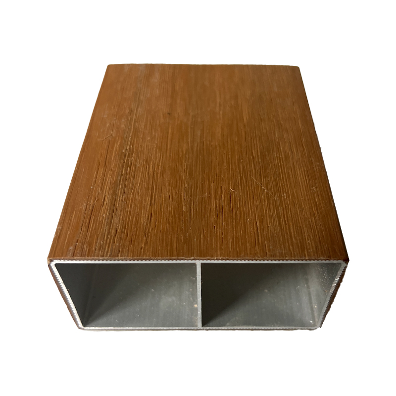 SRL-AL 50*30 mm vattentät och brandsäker WPC-däck med slitstark co-extrudering av aluminium