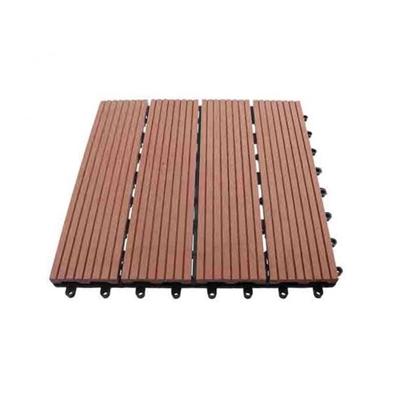 SRL-TILE 300*300 mm Halkbeständigt sammankopplande WPC uteplatsgolv